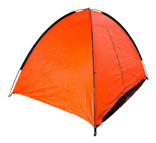 Carpa Playera Verano Protección Uv C/puerta 200x150x130cm Color Naranja