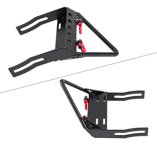 Cabrestante De Parachoques Delantero Rc Crawler De Acero Par