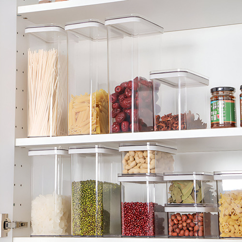 Recipiente Hermetico Con Tapa Para Alimentos Organización Color Transparente MARCA JUST SIMPLE