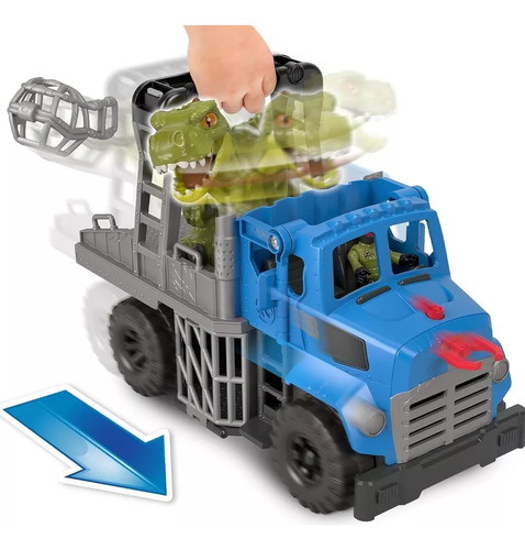 Jurassic World Transportador Dinosaurios Imaginext