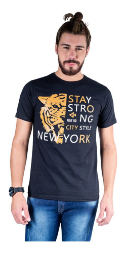 Camiseta Stay Strong Ney York City Top
