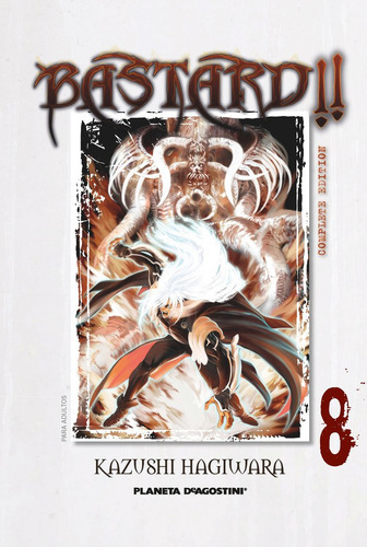 Bastard Complete Edition 8 ( Libro Original ), De Kazushi Hagiwara, Daruma, Kazushi Hagiwara, Daruma. Editorial Planeta Comic En Español