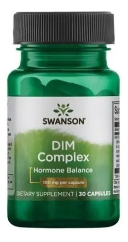 Suplemento en cápsula Swanson  Premium Dim Complex