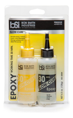 Bsi-205 Epoxy Transparente De Curado En 30 Minutos (4,5 Oz C