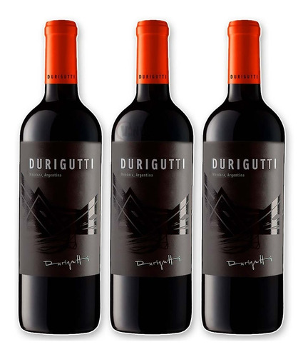 Vino Durigutti Clásico Malbec X3 Unidades