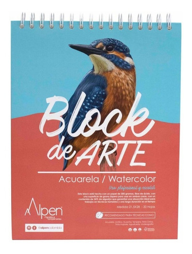 Imagen 2 de 6 de Kit De Arte Acuarela Profesional X 5 Piezas