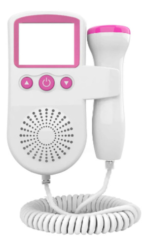 Ultrasonido Doppler Fetal Prenatal Corazon Bebe Monitor Lcd 