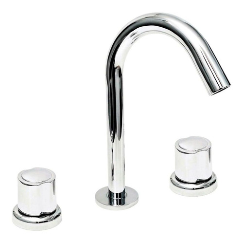 Imagen 3 de 8 de Botiquin Baño Puerta 45x60 + Vanitory Roma 50cm + Griferia