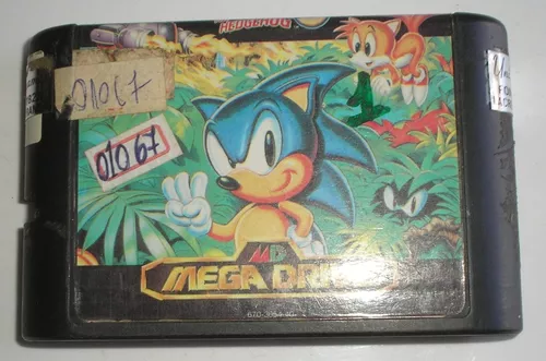 Cópia selada do Sonic The Hedgehog da Mega Drive vendida por 430