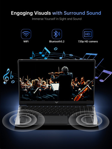 Laptop Kaigerr 2025, Computadora Portátil -space Gray
