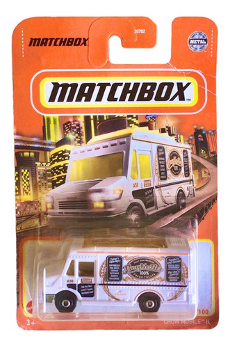 Auto Matchbox Negro Modelo Chow Mobile - 24/100 - Food Truck