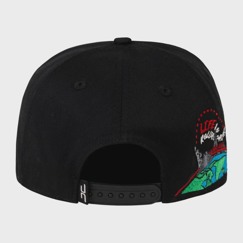 Gorra Jc Hats University Life Curva 3364 Negro Unitalla