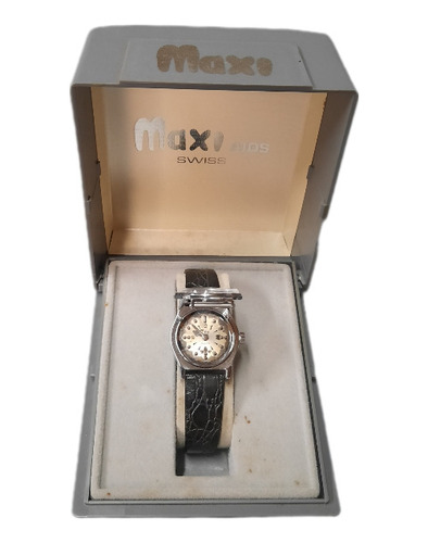 Reloj Maxiaids Braille De Cuarzocon Correa De Cuero 2