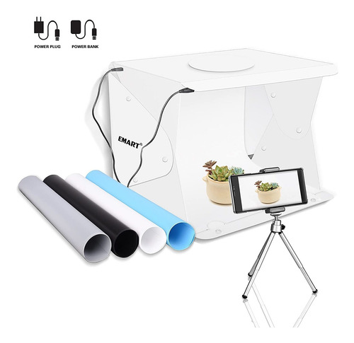 Imagen 7 de 8 de Emart - Caja De Luz Portatil Para Fotografia (14.0 X 16.0 In