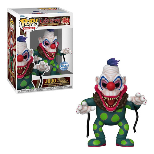 Funko Pop Killer Klowns From Outer Space Jojo The Klownzilla