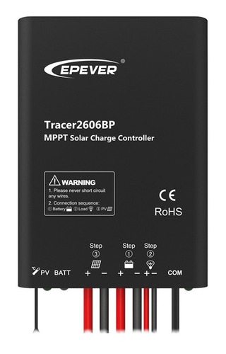 Controlador De Carga Solar Epever Tracer 3906bp