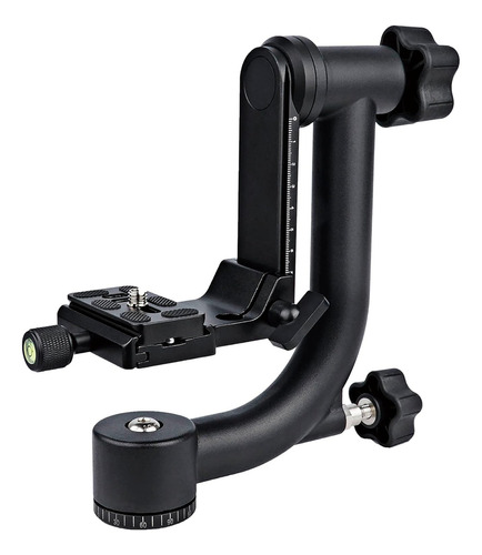 Annsm Heavy Duty Aluminum Alloy Panoramic Gimbal TriPod Head