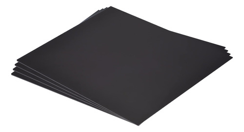 Lamina Plastico Abs Negro 10.0 X 1.0 In Para Modelo Panel 4