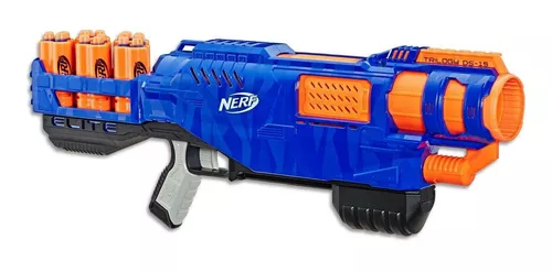 Lanca Dardo Nerf Elite Trilogy Ds15 - E3821 - Hasbro na Americanas