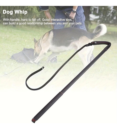 . Training De Perros Teaser Desgaste Resistente Varita Negro