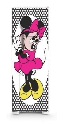 Adesivo Envelope Só Porta Da Geladeira Freezer Minnie Disney