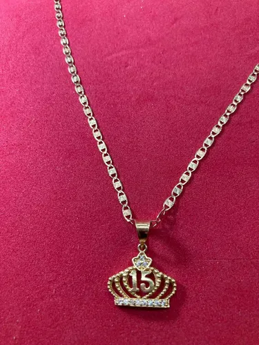 Cadena de oro outlet para quinceañera