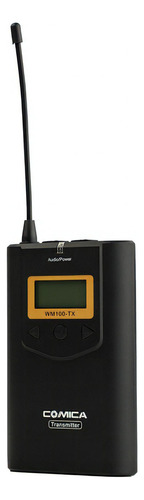 Microfone De Lapela Comica Audio Cvm-wm100 Cor Preto
