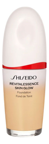 Base de maquiagem em pump Shiseido Revitalessence 10119347 Shiseido Revitalessence Skin Glow Foundation FPS30 Shell 160 - Base Líquida 30ml tom nude  -  30mL 30g