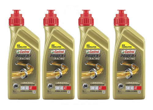 4 Litros Óleo Castrol Power1 5w40 Bmw R 1200 1200 Gs S1000rr