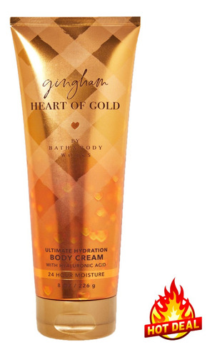 Gingham Heart Of Gold Crema Corporal Bath & Body Works