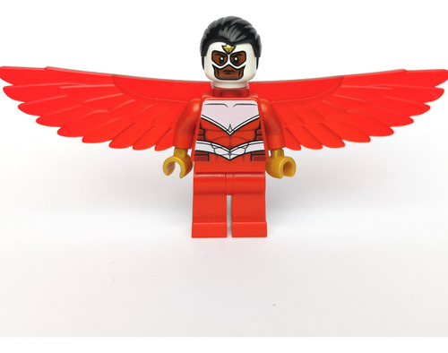 Lego Marvel Minifigura Falcon Avengers Set 76018