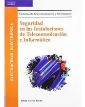 Comprar Libro Seguridad En Las Instalaciones De Telecomunicación