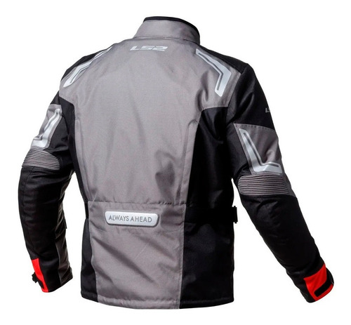 Imagen 2 de 10 de Campera Ls2 Gallant Termica Parca Larga Linea 2018 Motodelta