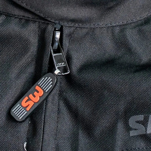 Imagen 6 de 9 de Campera Moto Samurai Monaco Blanco Sport Abrigo Desmontable