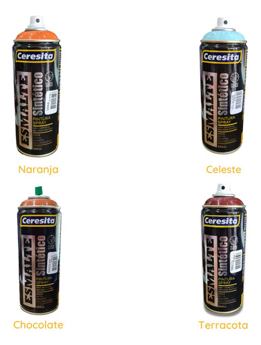 Pack 6 Spray A Elección Esm. Sint. Sec. Rápido 440c.c