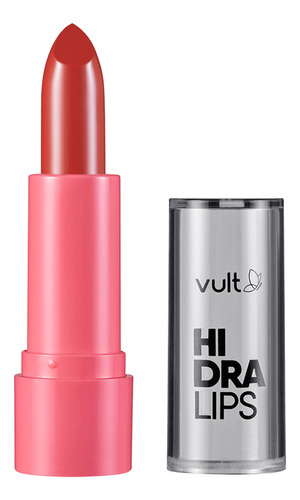 Vult Hidra Lips Terracota Âmbar - Batom Cremoso 3,6g Cor Terracota Âmbar