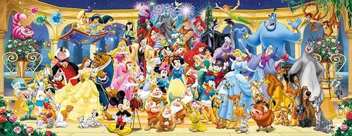 Rompecabezas Panorámico Ravensburger Disney (1000 Piezas)