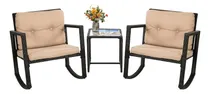 Comprar Juego De Muebles De Mimbre Para Patio, 3 Piezas, Juego De S.
