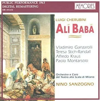 Luigi Cherubini - Alì Baba, Ganzarolli, Nino Sanzogno. 1993 Memories – HR 4513 - 14 2xCD Luigi Cherubini - Alì Baba, Ganzarolli, Nino Sanzogno. 1993 Memories – HR 4513 - 14 2xCD