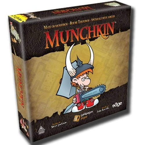 Jogo De Cartas Munchkin Galápagos Card Game