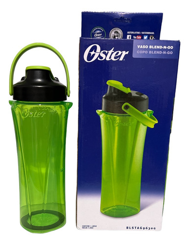Vaso Para Licuadora Oster Termo Blend & Go Oster Color Verde