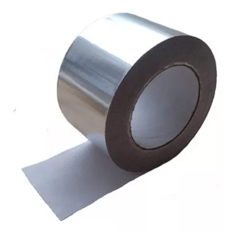 Cinta De Aluminio Autoadhesiva 50mm X 50mt