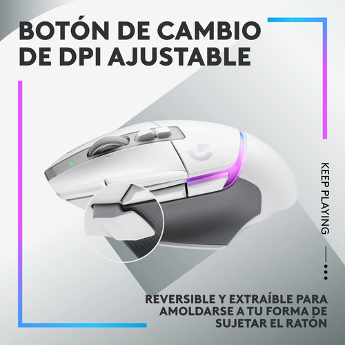 Mouse Inalámbrico Logitech G502 X Plus Lightspeed Rgb Gaming