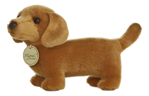 Peluche Aurora - Miyoni - Perrito Teckel De 20.32cm 