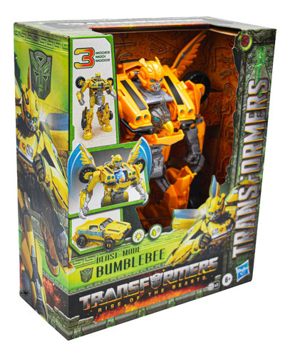 Transformers Rise Of The Beast Bumblebee 3 Modos Hasbro