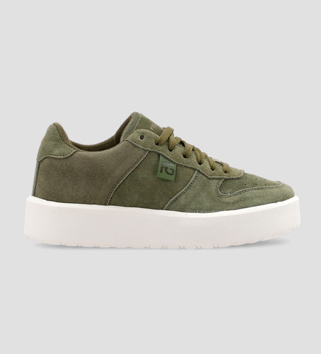 Zapatillas Feel Good Doha Gamuza Green Envio Gratis