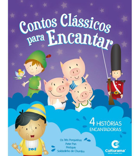 Livro Contos Classicos Para Encantar Roxo