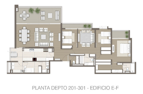 Departamento En Proyecto De Bersa Jardín De La Dehesa Iii