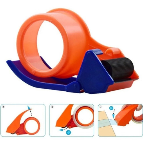 Imagen 5 de 6 de Dispensador + Cinta Adhesiva 35m Ancha Sellador Cajas3016367