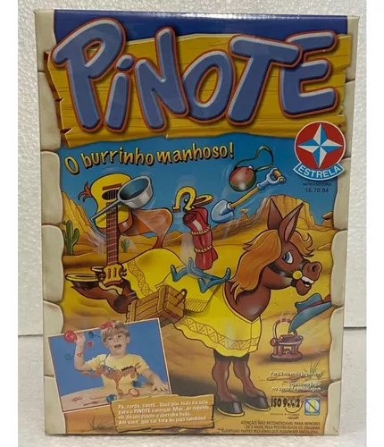 Jogo Pinote O Burrinho Manhoso Estrela - Loja Games n Toys